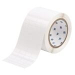 Thermal Transfer Printable  Labels 17.78 mm x 9.53 mm  THT-57-423-10, White, Self-adhesive printer label, Die-cut label, Polyester,