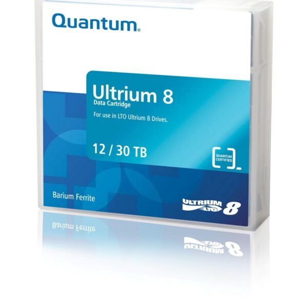 Media Tape LTO-8 (15/30TB) MR-L8MQN-01, LTO, 12000 GB,  30000 GB, 2.5:1, Red, 10 - 45 ?C