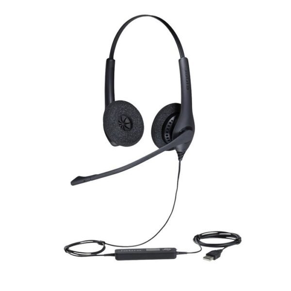 BIZ 1500 Duo USB BIZ 1500 Duo USB, Headset,  Head-band, Office/Call center, Black, Binaural, 2.3 m