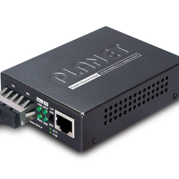 1000Base-T to 1000Base-SX SC Media Converter