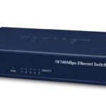 5-P 10/100Mbps Fast Ethernet Switch, Metal