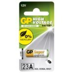 High Voltage Alkaline 1-pack Ultra, 12V GP Car alarm batteries