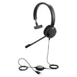 EVOLVE 20 Evolve 20SE MS  Mono, Headset, Evolve 20SE MS  Mono, Headset, Head-band, Office/Call center, Black, Monaural, 1.2 m - Image 4