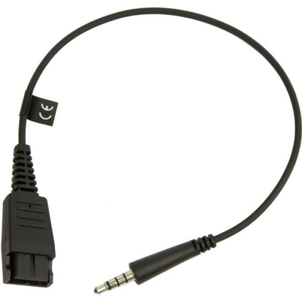 Cable for Speaker 410 and 510 Link straight Jack 3.5 mm to Q