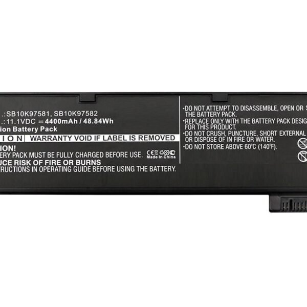 Laptop Battery for Lenovo  49Wh 11.1V 4400mAh 49Wh  Li-Pol 11.1V 4.4Ah, for Thinkpad P51S, Thinkpad T470, Thinkpad T570