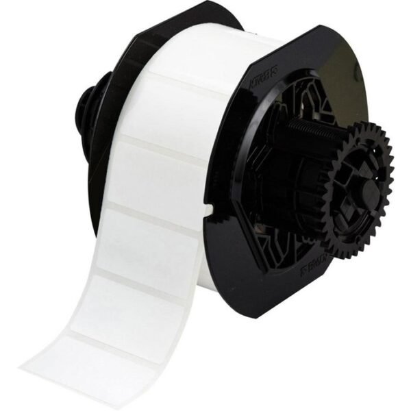 Polyester Labels for i3300  Printers B33-17-423, White,  Rectangle, Permanent, 50.80 x 25.40, Polyester, Gloss