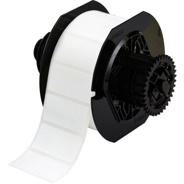 Polyester Labels for i3300  Printers B33-17-423, White,  Rectangle, Permanent, 50.80 x 25.40, Polyester, Gloss
