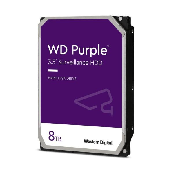 WD Purple 3.5" 8000 GB Serial  ATA III WD Purple, 3.5", 8000  GB, 5640 RPM