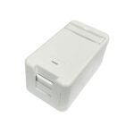 Surface mount box for 1 x  RJ45 jack