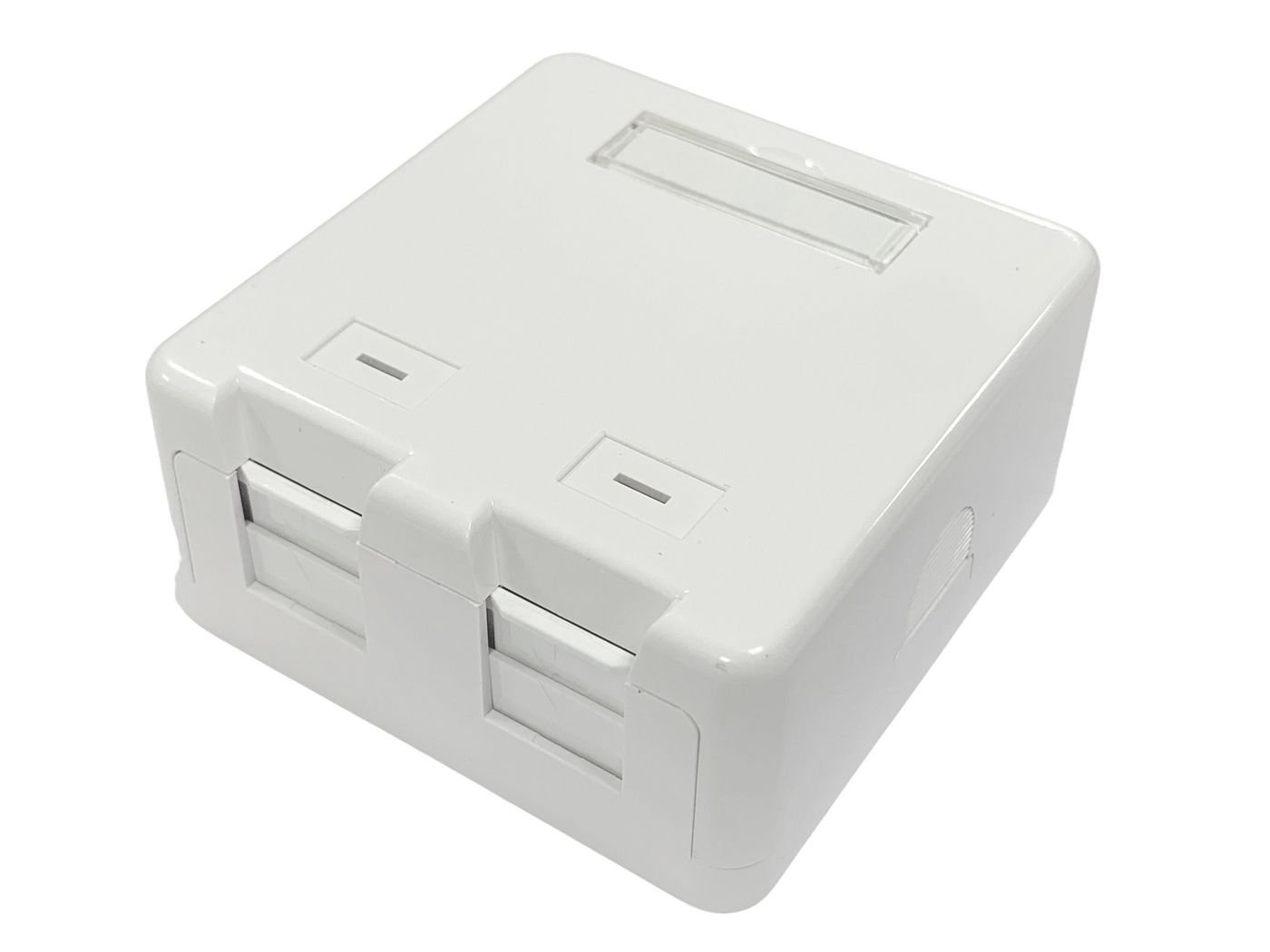Img_26959583.jpg Surface mount box for 2 x RJ45 jack - Image 1