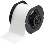 Paper Labels for BBP33/i3300  Printers B33-25-424, White,  Self-adhesive printer label, Paper, Thermal transfer, Rubber, Permanent