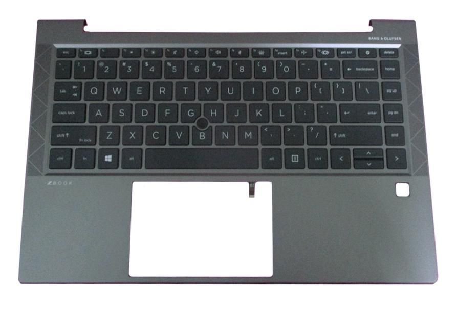 Img_26970733.jpg TOPCVR W/KB BL DSC NORDIC M14635-DH1, Cover + keyboard, Nordic, Keyboard backlit, HP, ZBook Firefly 15 G7 - Image 1