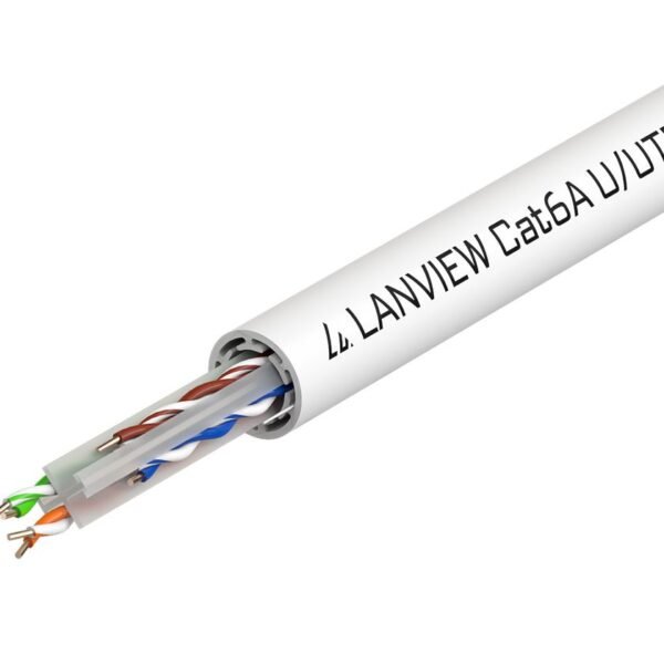 Cat6a U-UTP Network Cable  4x2xAWG23 500m
