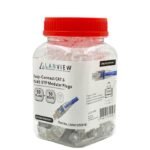 RJ45 STP plug Cat6 for  AWG23-24 stranded/solid  conductor Easy-Connect 50 pcs box - Image 2