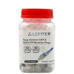 RJ45 STP plug Cat6 for  AWG23-24 stranded/solid  conductor Easy-Connect 50 pcs box - Image 4