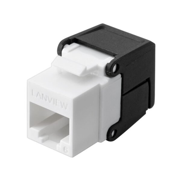 Cat6 Unshielded flip jack  keystone