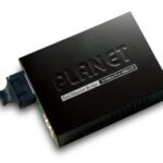 10/100TX - 100Base-FX (SC) Single Mode Bridge Fiber Converter - 15KM, LFPT