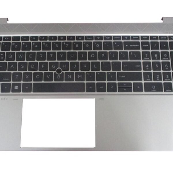 TOP COVER W/KB CP GR M21678-041, Cover + keyboard,  German, HP, EliteBook 855 G7