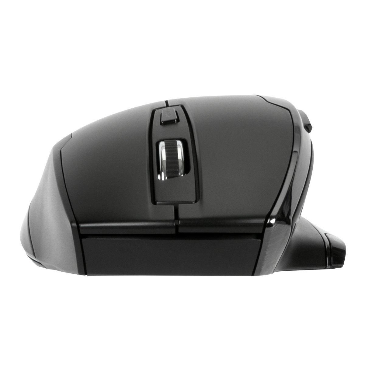 Img_27005629.jpg Anti Microbial Ergonomic BlueTrace Mouse, Black AMW584GL, Right-hand, Blue Trace, RF Wireless, 1600 DPI, Black - Image 1