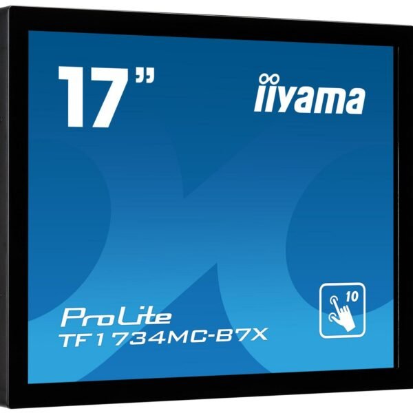 ProLite TF1734MC-B7X touch  screen monitor 43.2 cm (17")  1280 x 1024 pixels Multi-touch Black ProLite TF1734MC-B7X, 43.2 cm (17"), 350