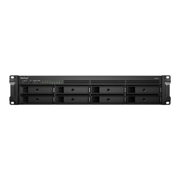 RackStation RS1221+  NAS/storage server Rack (2U)  Ethernet LAN Black V1500B RackStation RS1221+, NAS, Rack (2U), Ryzen Embedded,