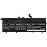 Laptop Battery for Lenovo  53.71Wh 11.55V 4650mAh 54Wh  Li-Pol 11.52V 4650mAh Black