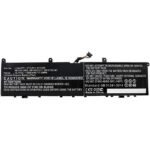 Laptop Battery for Lenovo  79.77Wh 15.4V 5180mAh 77Wh  Li-Pol 15.4V 5000mAh Black for Lenovo Notebook, Laptop ThinkPad P1 2019,