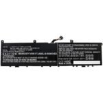 Laptop Battery for Lenovo  79.77Wh 15.4V 5180mAh 77Wh  Li-Pol 15.4V 5000mAh Black for Lenovo Notebook, Laptop ThinkPad P1 2019,