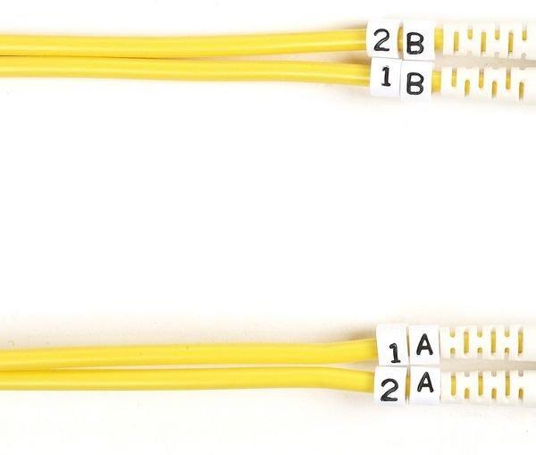 OS1 LC-LC DUPLEX YELLOW 15M EFE080-015M, 15 m, OS1/OS2,  LC, LC