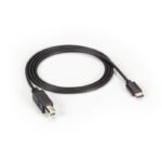 USB 2.0 USB TYPE C TO USB  TYPE B   M/M-1 METER  USBC2TYPEB-1M, 1 m, USB C, USB B, USB 3.2 Gen 1 (3.1 Gen 1), 480 Mbit/s, Black