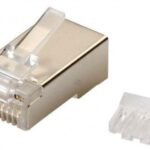 RJ45 FTP plug Cat6 for AWG  24-26 solid/stranded  conductor 10pcs.