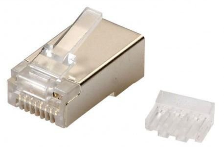 Img_27113958.jpg RJ45 FTP plug Cat6 for AWG 24-26 solid/stranded conductor 10pcs. - Image 1