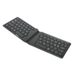 Anti Microbial Folding  Ergonomic Tablet Keyboard -  Nordic, Black AKF003NO, Mini, Bluetooth, QWERTY, Black
