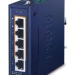 IP30 Compact size 4-Port  10/100/1000T 802.3at PoE +  1-Port 10/100/1000T Gigabit Ethernet Switch 10/100/1000T 802.3at PoE +,
