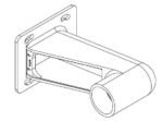 Mini Gooseneck mount, White w/ anti-drop wire Threaded Version, For Mercury & Orion - Image 3