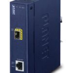 IP30 Industrial 10/100/1000T to 100/1000X SFP Gigabit Media Converter (-40 to 75 degree C)