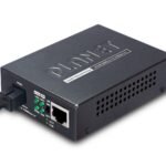 10/100/1000Base-T to WDM Bi-directional Fiber Converter - 1310nm - 15KM