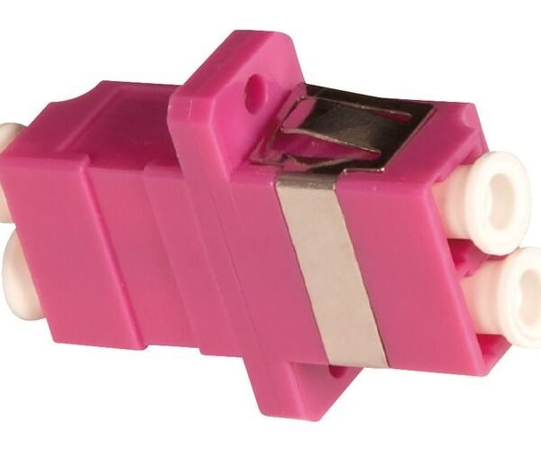 LC Multimode adapter duplex  OM4 zirconia SC footprint