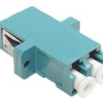 LC Multimode connector duplex  OM3 zirconia SC footprint