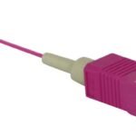 Fiber Pigtail - SC/UPC  Multimode 2m OM4 50/125 PVC  Easy Strip Fibre Patch Cable