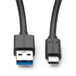 USB C-A 3.2 Gen 1 Cable, 1.5m USB-C Gen1 - USB 3.0 A Black,  20 X faster than USB 2.0, SuperSpeed data transmissions up to 5 Gbit/s - Image 2