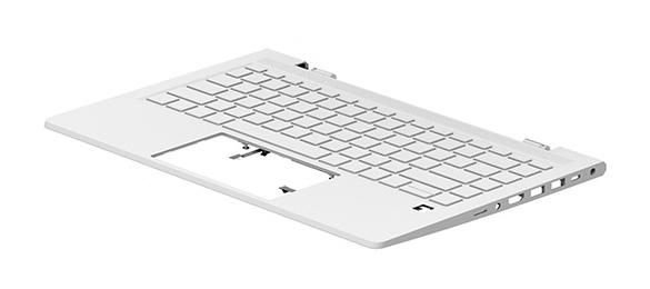 Img_27194740.jpg TOP COVER W/KBD CP BL SR GR M23769-041, Keyboard, German, Keyboard backlit, HP - Image 1