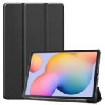 Galaxy Tab S10 Lite/S10 FE/S9  FE/S9 HOUSTON Folio Case.  Black PU leather front with hard PC backside