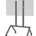 AV Cart - Base Configuration H714-BG, Multimedia cart,  Black, Steel, Flat panel, 136.078 kg, 127 cm (50")