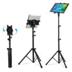 Tripod Stand for Tablets Compatible with Tablets from  9,4" up to 14,5", Multi-Direction Head - Height: 55cm-150cm