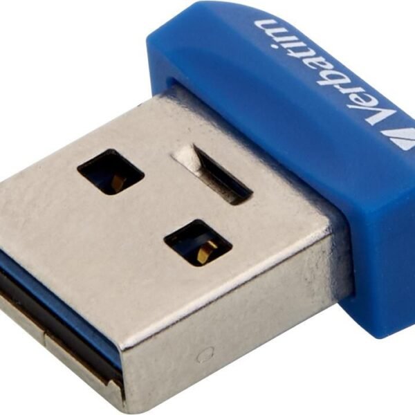 USB DRIVE 3.0 NANO STORE ?N?  STAY 64GB Store 'n' Stay NANO  - USB 3.0 Drive 64 GB - Blue, 64 GB, USB Type-A, 3.2 Gen 1 (3.1 Gen 1), Cap,