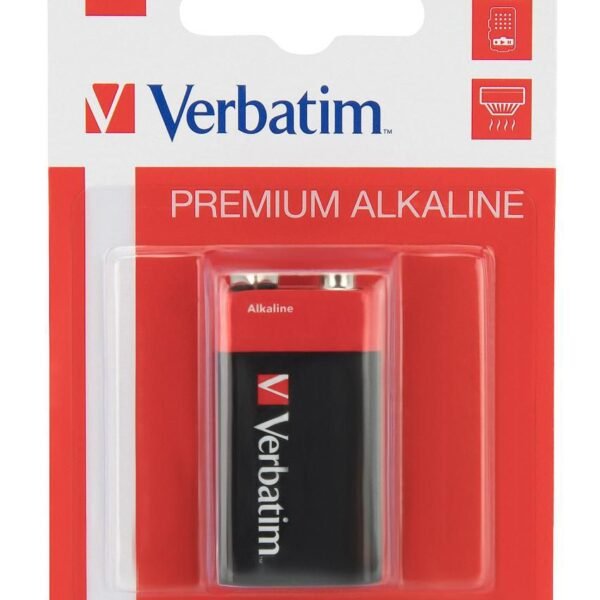 ALKALINE BATTERY 9V 1 PACK  (HANGCARD) 9V Alkaline  Batteries, Single-use battery, Alkaline, 9 V, 1 pc(s), Multicolour, 46 g