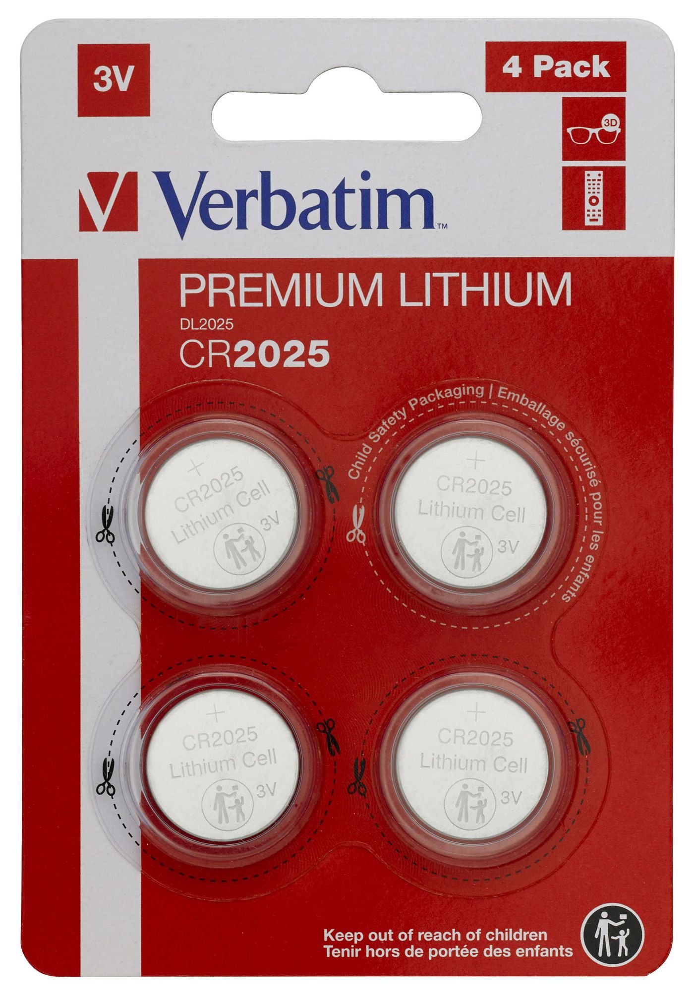 Img_27283268.jpg LITHIUM BATTERY CR2025 3V 4 PACK CR2025, Single-use battery, CR2025, Lithium, 3 V, 4 pc(s), Silver - Image 1