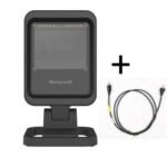 Genesis XP USB Kit: Tethered,  1D, PDF417, 2D, SR Focus,  Black Scanner USB Type A 3m straight cable (CBL-500-300-S00-09), Stand