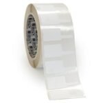 Polypropylene Flag Labels for  BBP33/i3300 Printers  B33FP-01-425, White, Self-adhesive printer label, Die-cut label, Polypropylene